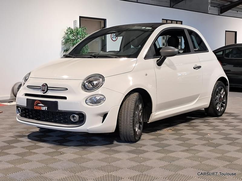 Fiat 500 1.2i 69 Sport - Radar de Recul Toit Panoramique