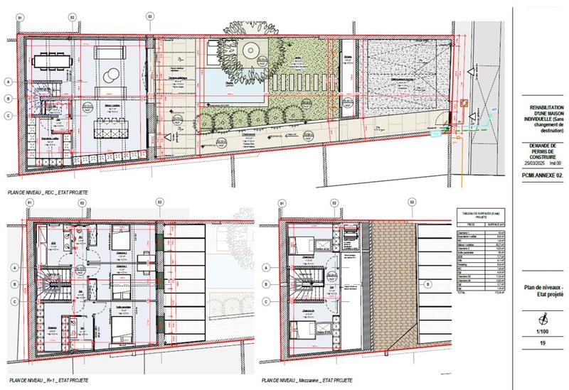 Maison de ville - 173 m² - 7 pièces