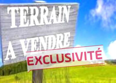 Terrain constructible - 2 500 m²