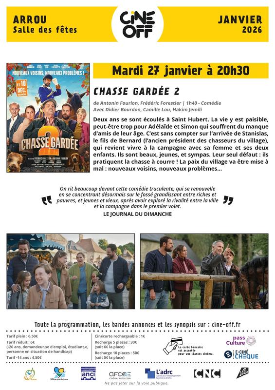 Ciné Off - Chasse Gardée 2