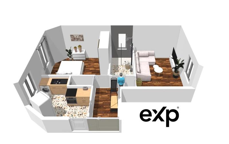 Appartement - 44 m² - 2 pièces