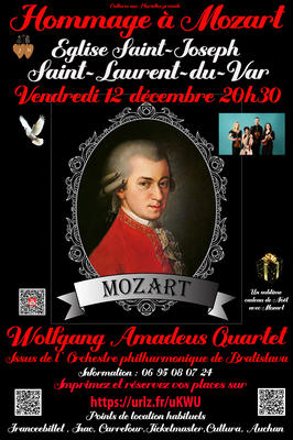 Wolfgang Amadeus Quartet = Hommage à Mozart