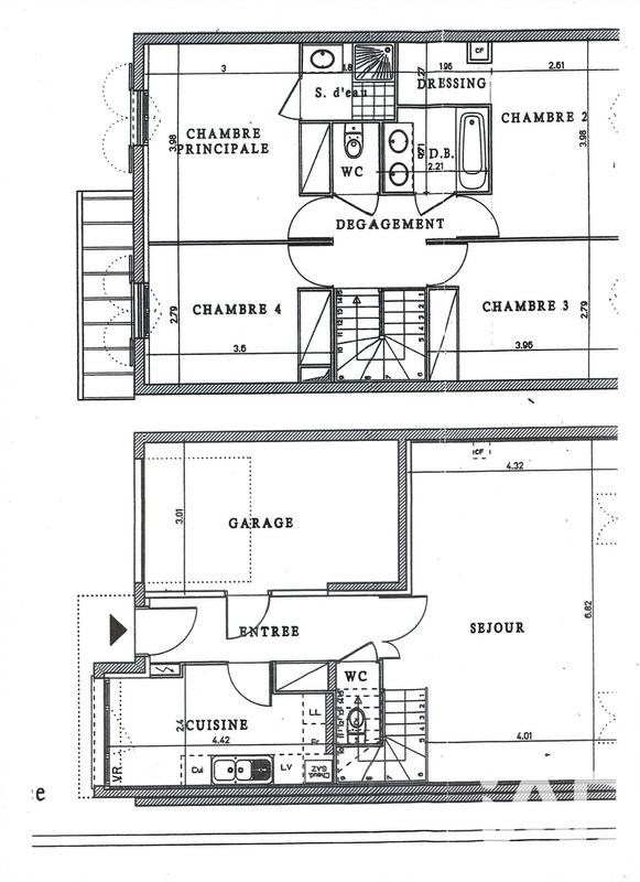 Maison - 106 m² - 5 pièces