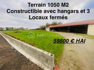 Terrain - 1 050 m²