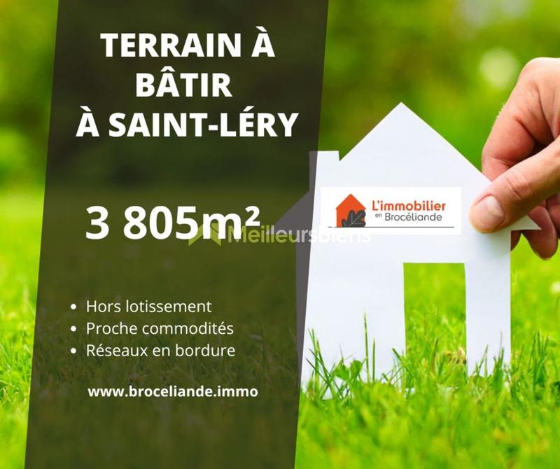 Terrain constructible - 3 805 m²
