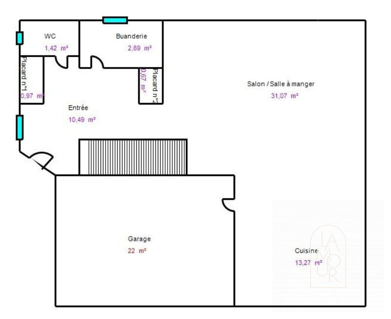 Maison - 120 m² - 6 pièces