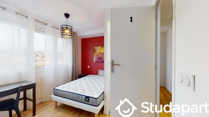 Chambre - 10 m² - 1 pièce