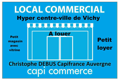 Local commercial - 30 m² - 1 pièce