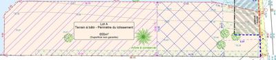 Terrain constructible - 655 m²