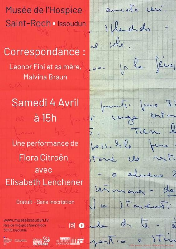 Performance et lecture de Flora Citroën / Correspondance Leonor Fini et sa mère