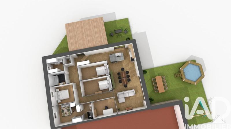 Maison - 150 m² - 1 pièce