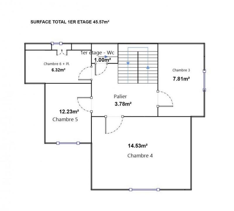 Villa - 160 m² - 7 pièces