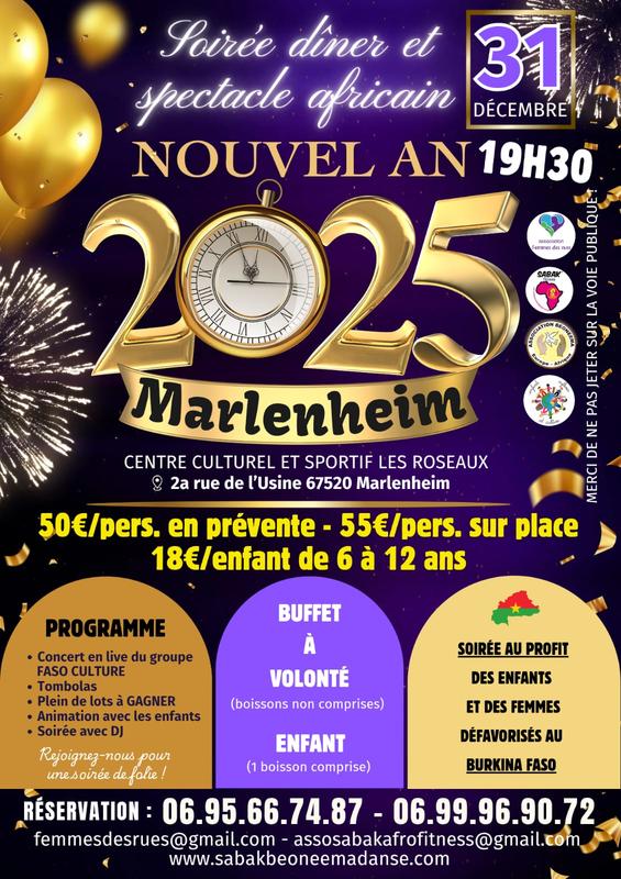 Nouvel An Africain 2025 a Marlenheim