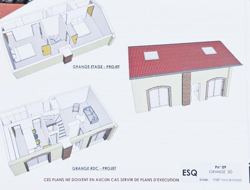 Maison - 90 m² - 4 pièces