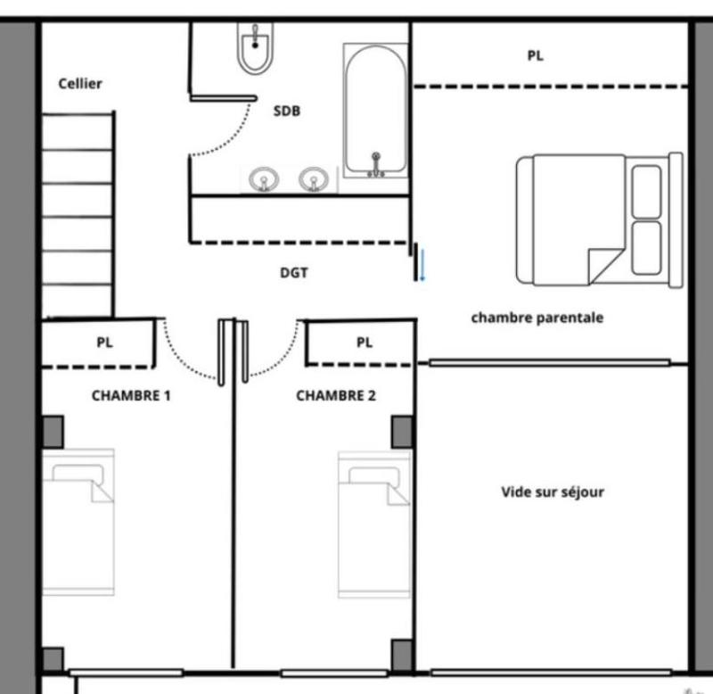 Maison - 127 m² - 4 pièces