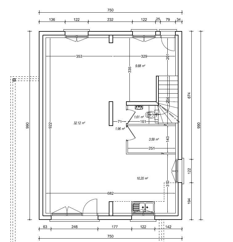 Maison - 118 m² - 5 pièces