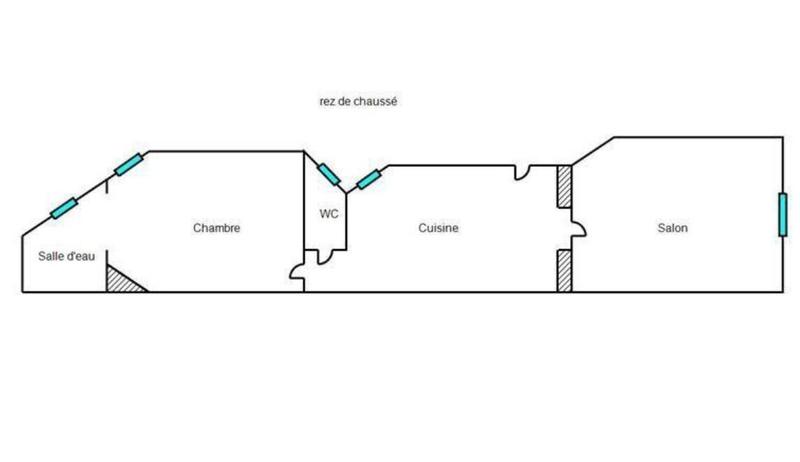 Appartement - 34 m² - 2 pièces