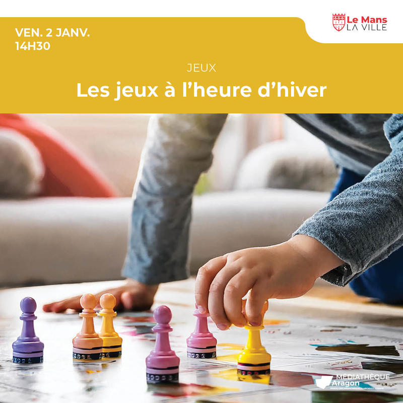 Les jeux à l'heure d'hiver