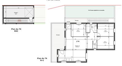 Appartement - 84 m² - 4 pièces