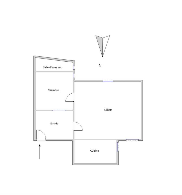 Appartement - 41 m² - 2 pièces