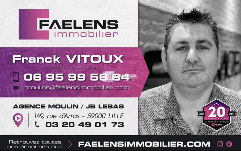 Appartement - 65 m² - 3 pièces