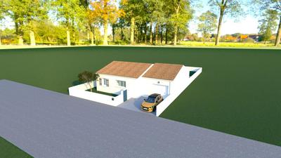 Maison - 90 m² - 5 pièces