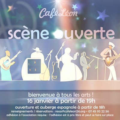 Scène ouverte au Café Léon