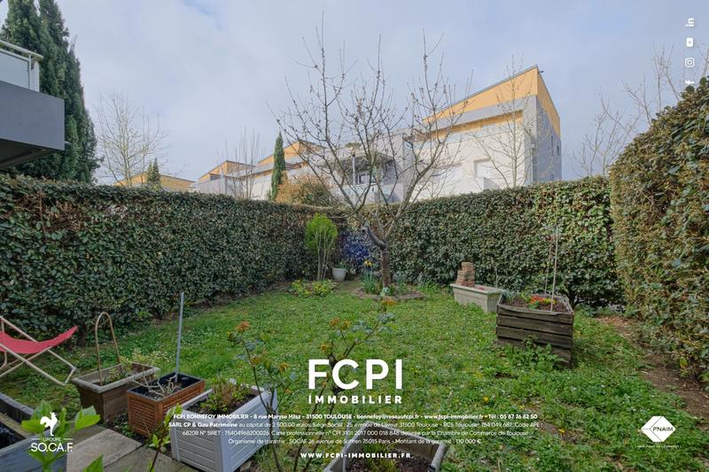 Appartement - 45 m² - 2 pièces