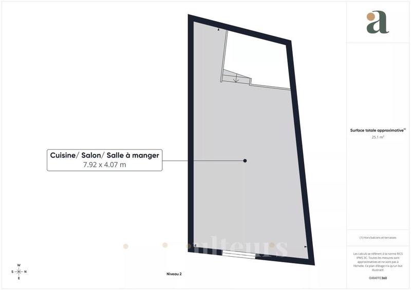Appartement - 77 m² - 3 pièces