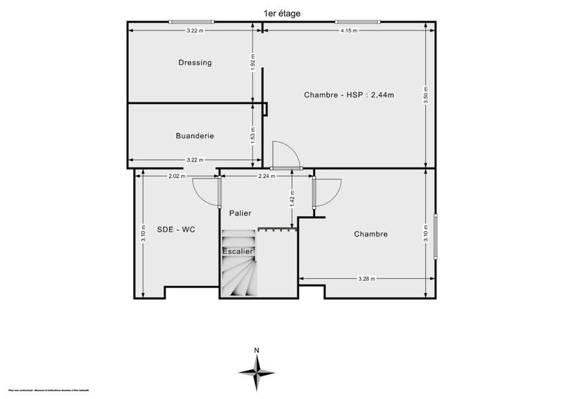 Duplex - 87 m² - 3 pièces
