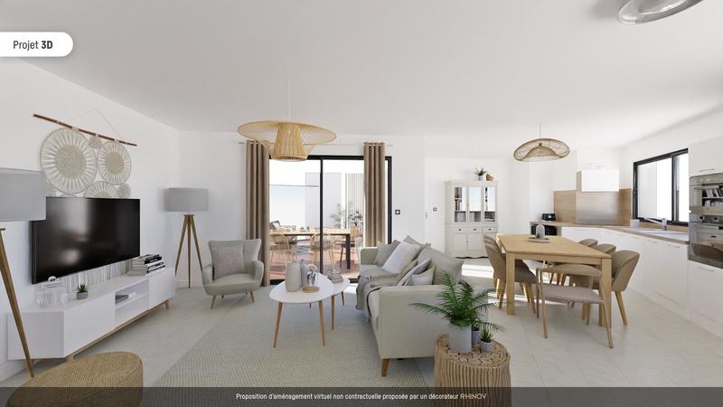 Appartement - 97 m² - 4 pièces