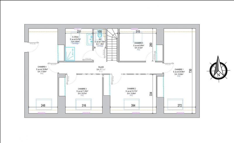 Maison - 272 m² - 12 pièces