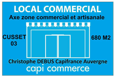 Local commercial - 680 m² - 1 pièce