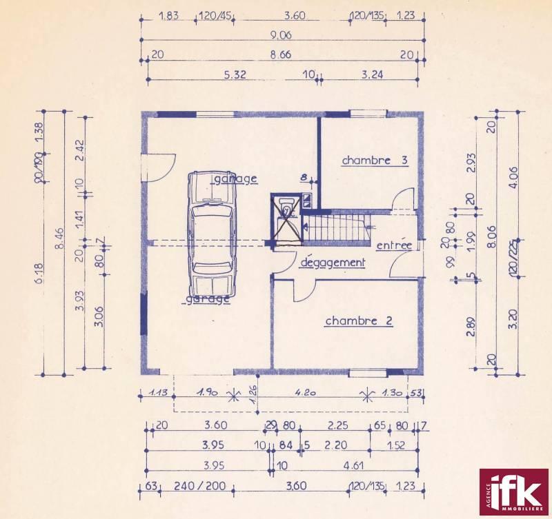 Maison - 97 m² - 4 pièces
