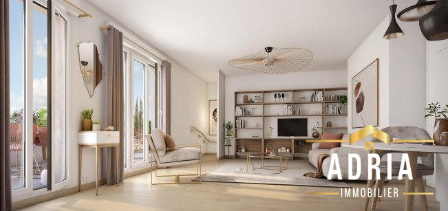 Appartement - 61 m² - 3 pièces