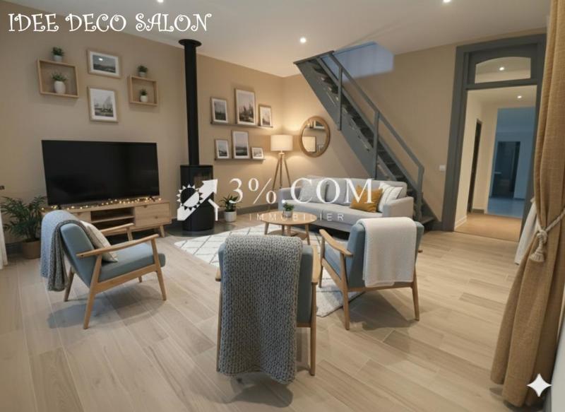 Maison - 67 m² - 3 pièces
