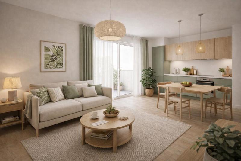 Appartement - 102 m² - 5 pièces