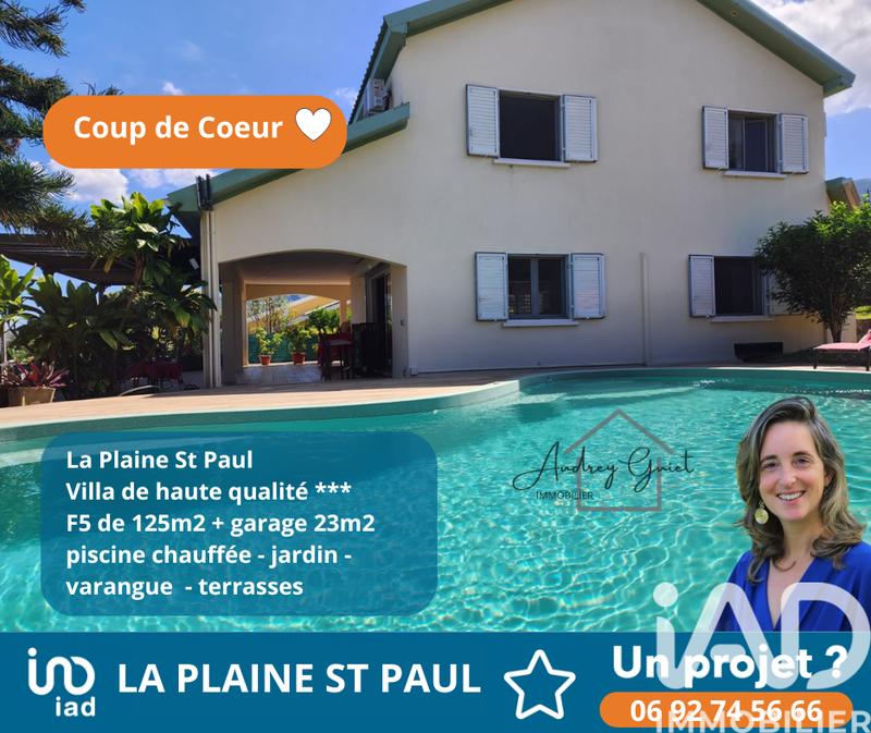 Maison - 125 m² - 5 pièces