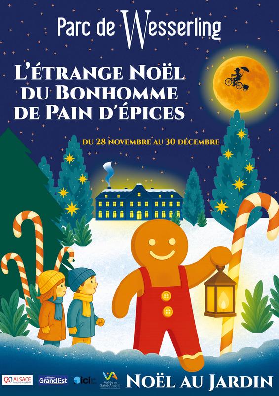Noël au Jardin - l'Étrange Noël du Bonhomme de Pain d'Épices