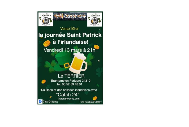 Venez fêter la Saint Patrick à l'irlandaise !