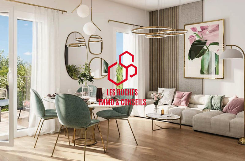 Appartement - 65 m² - 3 pièces