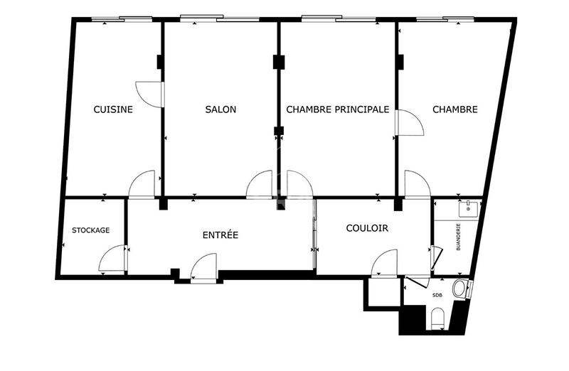 Appartement - 105 m² - 4 pièces