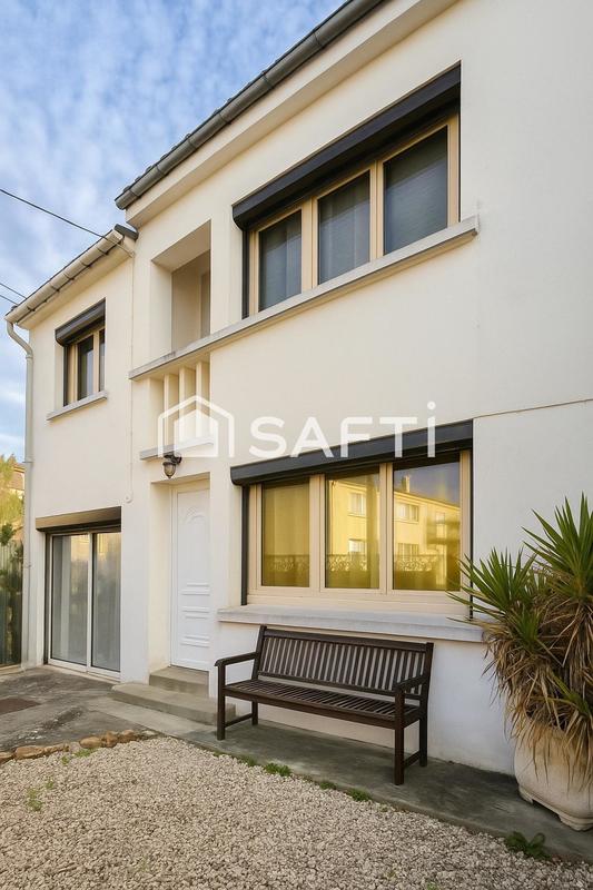 Maison de ville - 93 m² - 4 pièces