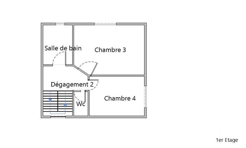 Maison - 106 m² - 5 pièces