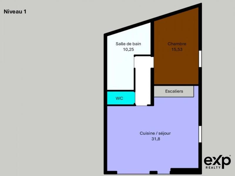 Maison de village - 126 m² - 7 pièces