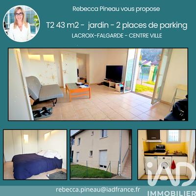 Appartement - 43 m² - 2 pièces