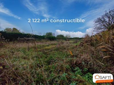 Terrain - 2 122 m²