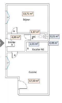 Maison - 115 m² - 6 pièces
