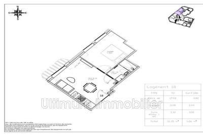 Appartement - 31 m² - 2 pièces