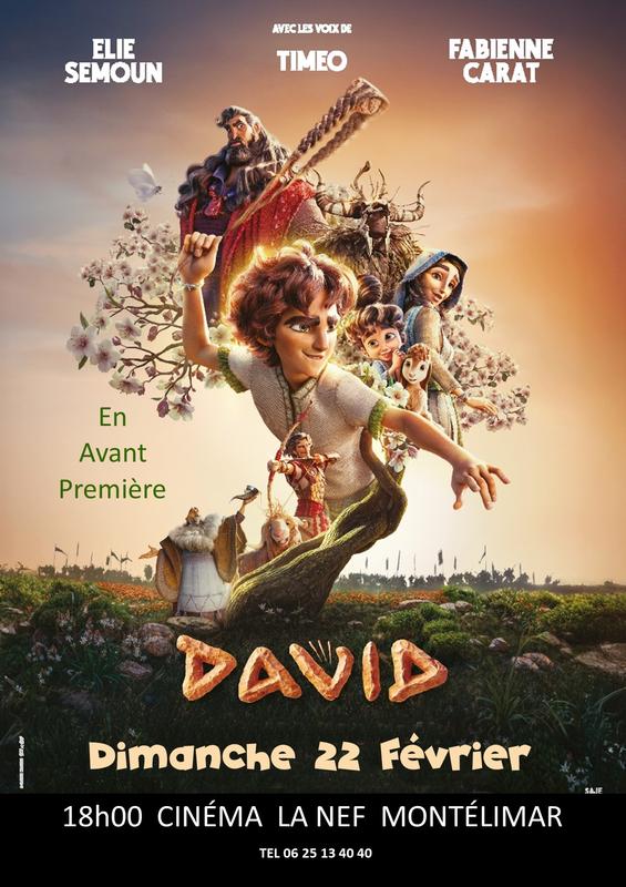 Film "David" en avant première